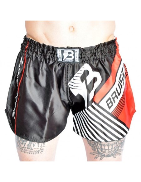 Pantalon Thai/kick Fury rojo PAN-3703 L - Bruiser