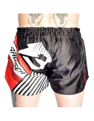 Pantalon Thai/kick Fury rojo PAN-3703 L - Bruiser