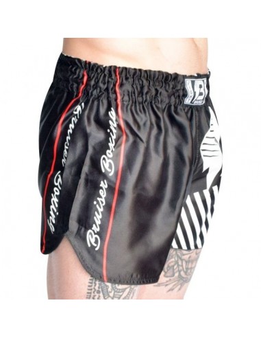 Pantalon Thai/kick Fury rojo PAN-3703 XL - Bruiser