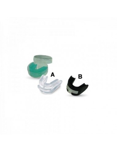 Bucal Doble Plastico Negro  BU-631-C- Bruiser
