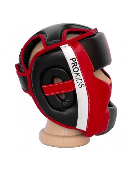 Casco Pro Kids Rojo Polipiel CA-716 S- Bruiser