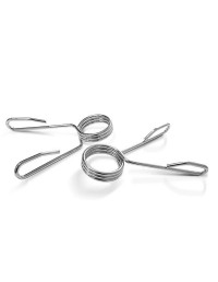 Collarines de metal  par 