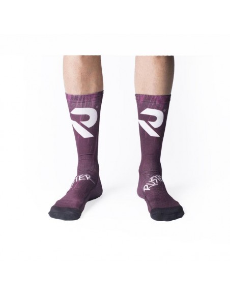 Socks Ruster Vino tinto L 43/46