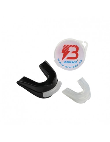 Bucal Doble Plastico transparente - Bruiser