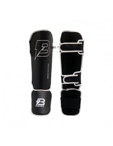 Espinillera tobillera  Rock  Piel Negro ES-503 L