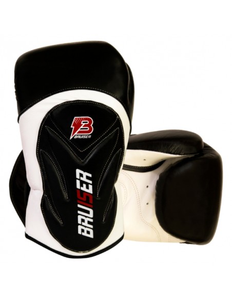 Guantes boxeo  premiun piel negro GU-300 - 14 Oz -