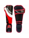 Espinillera Tobillera Pro Kids P Piel Roja ES-549 