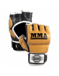 Guantilla MMA PRO Piel doradas GA-430 S