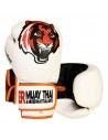 Guantes Boxeo Tiger Blanco GU-106 Piel-12 Oz - Bru