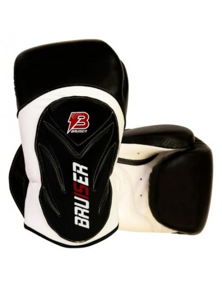 Guantes boxeo  premiun piel negro GU-300 - 16 Oz -