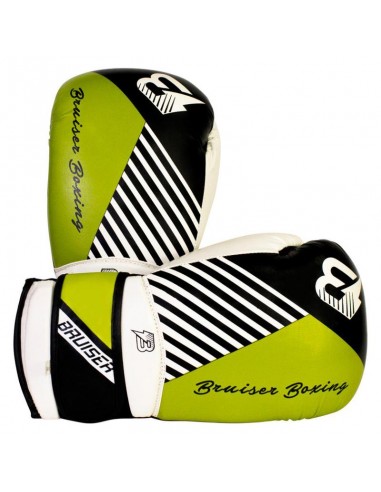 Guantes Boxeo Fury P Piel amarillo/negro- 14/16 Oz