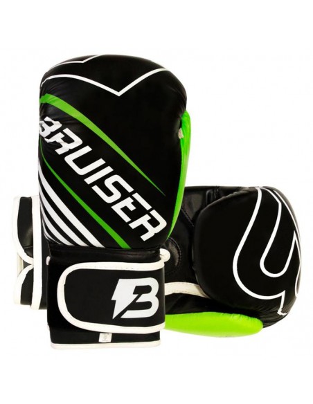 Guantes Boxeo Super Hero amarillo y negro 14/16 Oz