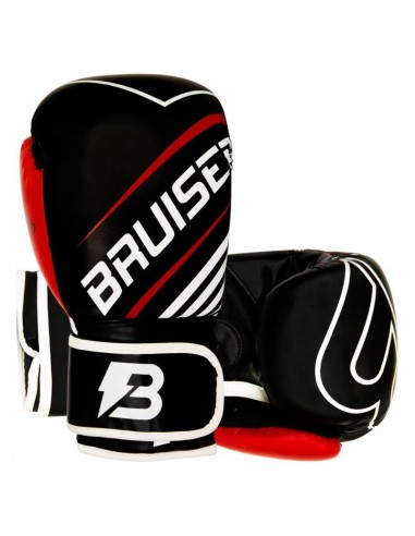 Guantes Super Hero P Piel Rojo/Negro 10/12 Oz