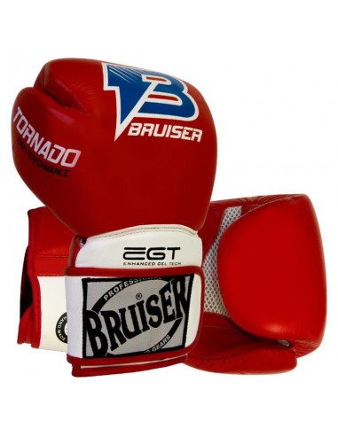 Guantes de boxeo Tornado Rojos 10 Oz - Bruiser
