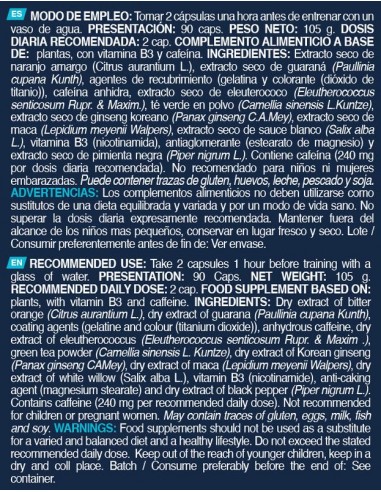 Thermo X 1 x 2 Capsulas - Erix nutrición