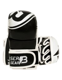 Guantilla MMA Sparring  P Piel negra GA-446 M -Bru 2