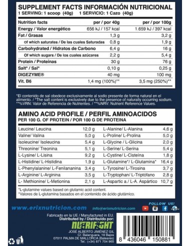 Whey Plus Ultimate 2 kg vainilla - Erix nutrición