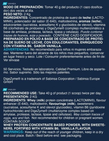 Whey Plus Ultimate 2 kg vainilla - Erix nutrición