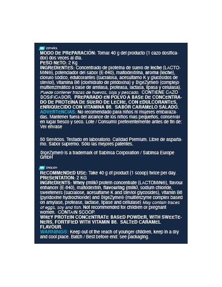 Whey Plus Ultimate 2 kg Caramelo Salado - Erix Nut