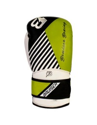 Guantes Boxeo Fury P Piel amarillo y negro GU-387- 2