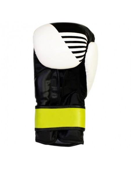 Guantes Boxeo Fury P Piel amarillo y negro GU-387-