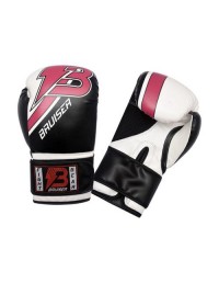 Guantes Boxeo Girl Power rosa  blanco y negro P Pi