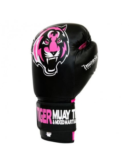 Guantes Boxeo Girl rosas - 12 Oz - Tiger 