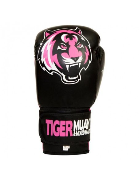 Guantes Boxeo Girl rosas - 12 Oz - Tiger 