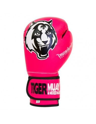 Guantes Boxeo Tiger Girl P Piel rosas - 10 Oz