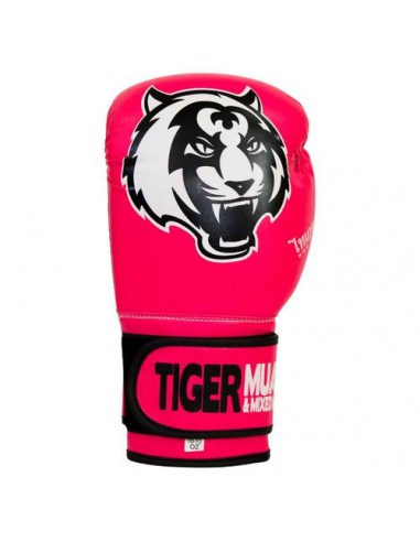Guantes Boxeo Tiger Girl P Piel rosas - 12 Oz