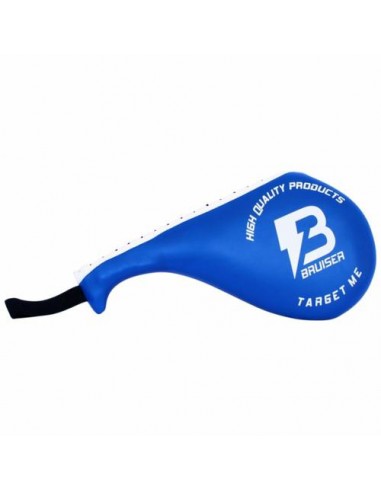 Hand mitt doble p piel negro MT-1011 azul - Bruise
