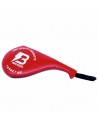 Hand mitt doble p piel negro MT-1011 rojo - Bruise