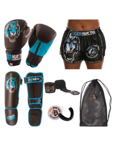 Pack de Tiger Muay Thai para Joven P piel Azul gua