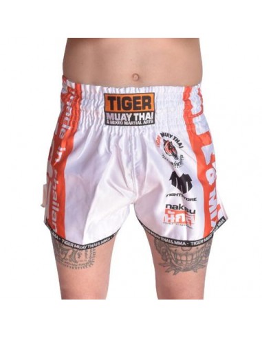 Pantalon Thai/Kick TMT New Edition Sublimado Blanc