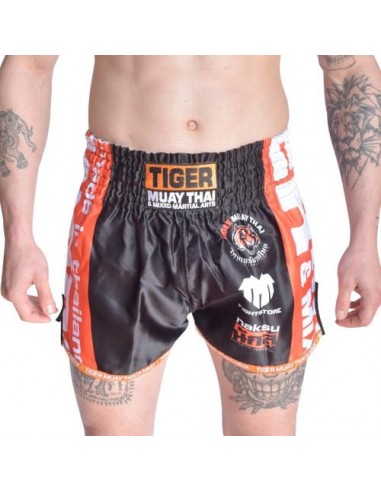 Pantalon Thai/Kick TMT New Edition Sublimado Negro