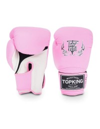GUANTES TOPKING SUPER AIR  PINK 14OZ 2