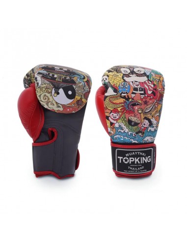 GUANTES TOPKING CHINISE CULTURE 12OZ BLACK