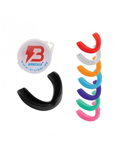 Bucal Simple Plastico Naranja - Bruiser