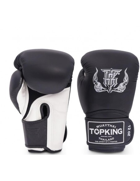 GUANTES TOPKING SUPER AIR  NEGRO 16OZ