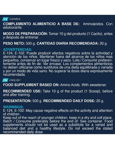 BCAA’S   GLUTAMINA   Kiowa   2 1 1 Cola 500 gr  -
