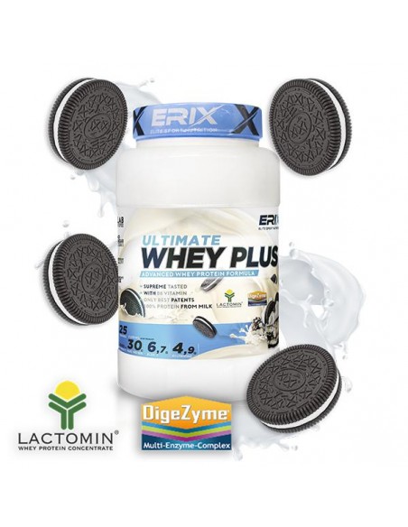 Whey Plus Ultimate 1 kg Oreo - Erix nutrición