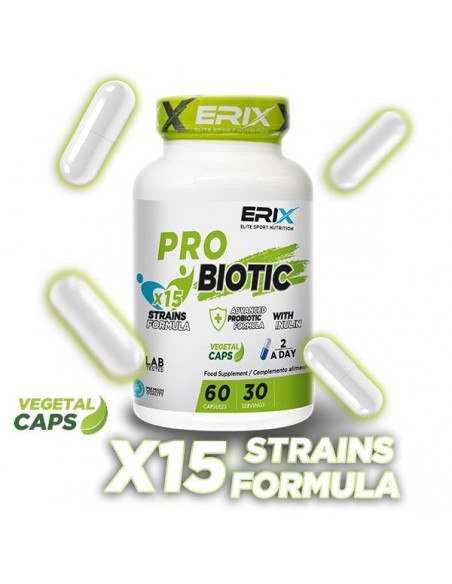 Probiotico 60 caps - Erix Nutrición