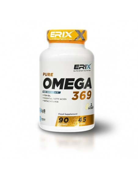 Omega 3-6-9 - 90 perlas - Erix Nutrición