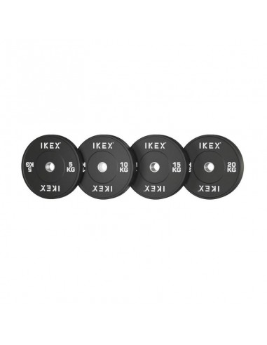Disco Bumper training Negro 15kg - IKEX 