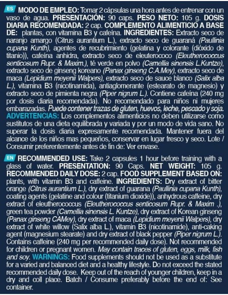 Thermo X 90 Capsulas - Erix nutrición