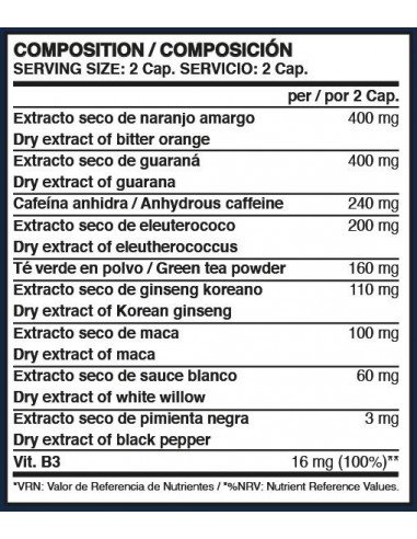 Thermo X 90 Capsulas - Erix nutrición