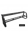 Ikex Soporte mancuernas de goma 10 pares  2 nivele