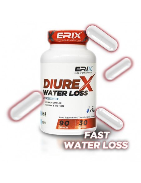Diurex water loss 90 caps  - Erix Nutrición