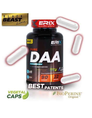 DAA 750 MG vegan 90 capsulas - Erix Nutrición