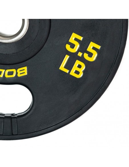Disco de goma de 2 5 kg con agarre